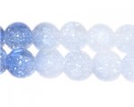10mm Blue to Crystal Crackle Beads. No Returns! 10mm Blue to Crystal Crackle Beads. No Returns!