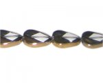 20 x 18mm Crystal Vintage-Style Polygon Glass Bead, approx. 6 be 20 x 18mm Crystal Vintage-Style Polygon Glass Bead, approx. 6 be