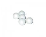 12mm White Star Galaxy Opaque Glass Bead, approx. 17 beads 12mm White Star Galaxy Opaque Glass Bead, approx. 17 beads