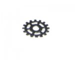 25mm Silver Cog Wheel Metal Steampunk Pendant, 5 pendants 25mm Silver Cog Wheel Metal Steampunk Pendant, 5 pendants