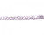 6 x 4mm Pink Faceted Rondelle Glass Bead, 13" string 6 x 4mm Pink Faceted Rondelle Glass Bead, 13" string
