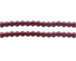6mm Red Matte Glass Pearl Bead, not shiny, approx. 76 beads 6mm Red Matte Glass Pearl Bead, not shiny, approx. 76 beads