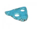 40 - 60mm Turquoise Pendant with 2 holes 40 - 60mm Turquoise Pendant with 2 holes