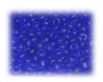 6/0 Dark Blue Frosted Glass Seed Beads, 1 oz. bag 6/0 Dark Blue Frosted Glass Seed Beads, 1 oz. bag