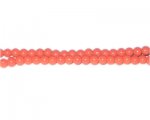 4mm Deep Orange Team and School Glass Bead, approx. 102 beads 4mm Deep Orange Team and School Glass Bead, approx. 102 beads