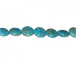 16mm Reconstituted Turquoise Bead, approx. 11 beads 16mm Reconstituted Turquoise Bead, approx. 11 beads