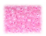 6/0 Pink Ceylon Glass Seed Beads, 1 oz. bag 6/0 Pink Ceylon Glass Seed Beads, 1 oz. bag