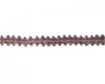 8x4mm Soft Plum Pressed Glass Disc Bead, 13" string 8x4mm Soft Plum Pressed Glass Disc Bead, 13" string