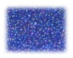 11/0 Blue Rainbow Luster Glass Seed Beads, 1 oz. bag 11/0 Blue Rainbow Luster Glass Seed Beads, 1 oz. bag