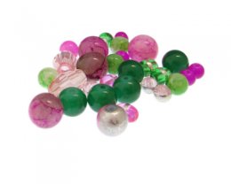 (image for) Approx. 1oz. Spring Designer Glass Bead Mix