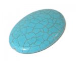 34 x 24mm Turquoise Oval Pendant 34 x 24mm Turquoise Oval Pendant