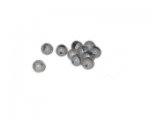 6mm Silver Druzy-Style Electroplated w/ line Bead, approx. 50 6mm Silver Druzy-Style Electroplated w/ line Bead, approx. 50
