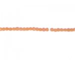 4mm Orange Faceted Round Bead, 2 x 12" strings 4mm Orange Faceted Round Bead, 2 x 12" strings