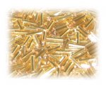 7 x 2mm Gold Bugle Bead, 1 oz. bag 7 x 2mm Gold Bugle Bead, 1 oz. bag