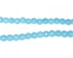 6mm Light Larimar-Style Glass Beads, approx. 75 beads 6mm Light Larimar-Style Glass Beads, approx. 75 beads