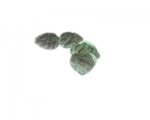 14mm Green Heart Lampwork Glass Bead, 4 beads 14mm Green Heart Lampwork Glass Bead, 4 beads