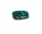 30 x 24mm Aqua Handmade Lampwork Glass Bead 30 x 24mm Aqua Handmade Lampwork Glass Bead