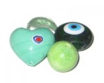 Approx. 1.5oz. Pale Green/Apple Green/Aqua Lampwork Mix4 Approx. 1.5oz. Pale Green/Apple Green/Aqua Lampwork Mix4
