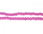 4mm Violet Pearlised Glass Bead, approx. 110 beads 4mm Violet Pearlised Glass Bead, approx. 110 beads
