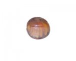24mm Golden Brown Lampwork Glass Bead 24mm Golden Brown Lampwork Glass Bead