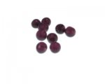 8mm Plum Lampwork Glass Bead, 20 beads 8mm Plum Lampwork Glass Bead, 20 beads
