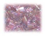 7 x 2mm Plum Luster Bugle Bead, 1 oz. bag 7 x 2mm Plum Luster Bugle Bead, 1 oz. bag