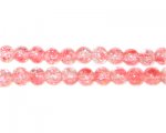 6mm Tulip Crackle Spray Glass Bead, approx. 72 beads 6mm Tulip Crackle Spray Glass Bead, approx. 72 beads