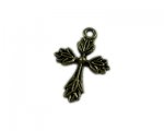 16 x 24mm Bronze Cross - 2 crosses 16 x 24mm Bronze Cross - 2 crosses