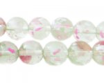 12mm Rose Water Season Glass Beads, approx. 18 beads 12mm Rose Water Season Glass Beads, approx. 18 beads
