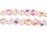 8mm Violet Flame Season Glass Beads, approx. 52 beads 8mm Violet Flame Season Glass Beads, approx. 52 beads
