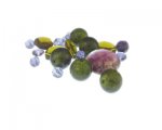 Approx. 1.5 - 2oz. Olive Garden Glass Bead Mix Approx. 1.5 - 2oz. Olive Garden Glass Bead Mix