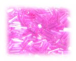 7 x 2mm Fuchsia Luster Bugle Bead, 1 oz. bag 7 x 2mm Fuchsia Luster Bugle Bead, 1 oz. bag