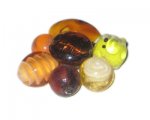 Approx. 1.5oz. Brown/Gold/Orange/Yellow Lampwork Glass Bead Mix Approx. 1.5oz. Brown/Gold/Orange/Yellow Lampwork Glass Bead Mix