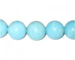 16mm Round Turquoise Bead, approx. 8 beads 16mm Round Turquoise Bead, approx. 8 beads