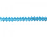 8x4mm Turquoise Faceted Glass Disc Bead, 13" string 8x4mm Turquoise Faceted Glass Disc Bead, 13" string