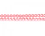 4mm Salmon Glass Pearl Bead, approx. 113 beads 4mm Salmon Glass Pearl Bead, approx. 113 beads
