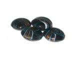20mm Aqua Pattern Handmade Lampwork Glass Beads, 5 beads 20mm Aqua Pattern Handmade Lampwork Glass Beads, 5 beads