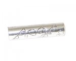 32 x 8mm Silver Metal Spacer Tube - 1 bead 32 x 8mm Silver Metal Spacer Tube - 1 bead