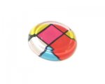 22mm Retro flat-back Cabochon, no hole 22mm Retro flat-back Cabochon, no hole