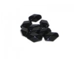 Approx. 1oz. x 12 x 6mm Black Faceted Bead Approx. 1oz. x 12 x 6mm Black Faceted Bead