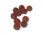Approx. 1oz. x 10mm Brown Faceted Round Bead Approx. 1oz. x 10mm Brown Faceted Round Bead