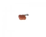 14mm Carnelian Flower Gemstone Pendant with bail 14mm Carnelian Flower Gemstone Pendant with bail