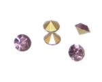 5mm Amethyst pointed-back Rhinestone - 10 rhinestones 5mm Amethyst pointed-back Rhinestone - 10 rhinestones