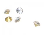 5mm Crystal pointed-back Rhinestone - 10 rhinestones 5mm Crystal pointed-back Rhinestone - 10 rhinestones