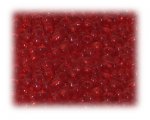 6/0 Red Transparent Glass Seed Beads, 1 oz. bag 6/0 Red Transparent Glass Seed Beads, 1 oz. bag