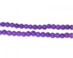 4mm Purple Team and School Glass Bead, approx. 102 beads 4mm Purple Team and School Glass Bead, approx. 102 beads
