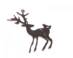 30 x 60mm Copper Reindeer Ornament 30 x 60mm Copper Reindeer Ornament