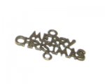 24 x 42mm Bronze MERRY CHRISTMAS Link 24 x 42mm Bronze MERRY CHRISTMAS Link