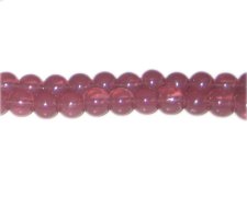 (image for) 8mm Cinnamon Jade-Style Glass Bead, approx. 55 beads