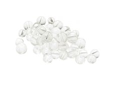 (image for) Approx. 1oz. 6-8mm Crystal Pressed Glass Beads